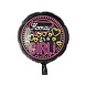 WeFiesta Helium balloon Hooray it's a Girl Neon | 46cm