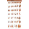 Folat Türvorhang mit roségoldenen Herzen | 100 x 200 cm Folat Türvorhang mit roségoldenen Herzen | 100 x 200 cm