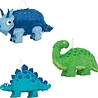 Unique Party Blue Triceratops Dinosaur Pinata | 50x35cm Unique Party Blue Triceratops Dinosaur Pinata | 50x35cm