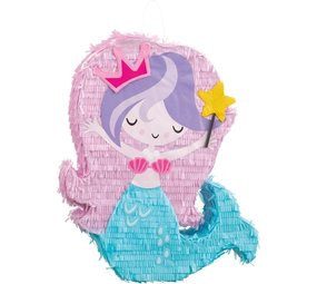 Unique Party Zeemeermin Pinata 50x40cm | per stuk Unique Party Zeemeermin Pinata 50x40cm | per stuk