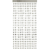 Folat Silver star door curtain | 200x100cm Folat Silver star door curtain | 200x100cm