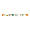 Amscan Get Wild Happy Birthday Letterslinger 180x15cm | per stuk