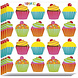Haza - Witbaard Serviettes de table motif cupcakes pastel 33 x 33 cm | 20 pièces
