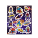 Henbrandt Superhelden fun stickervel met 12 stickers Henbrandt Superhelden fun stickervel met 12 stickers