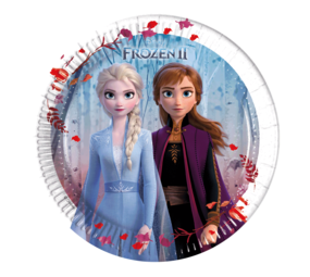 Procos Party Assiettes La Reine des Neiges 2 20 cm | 8 pièces