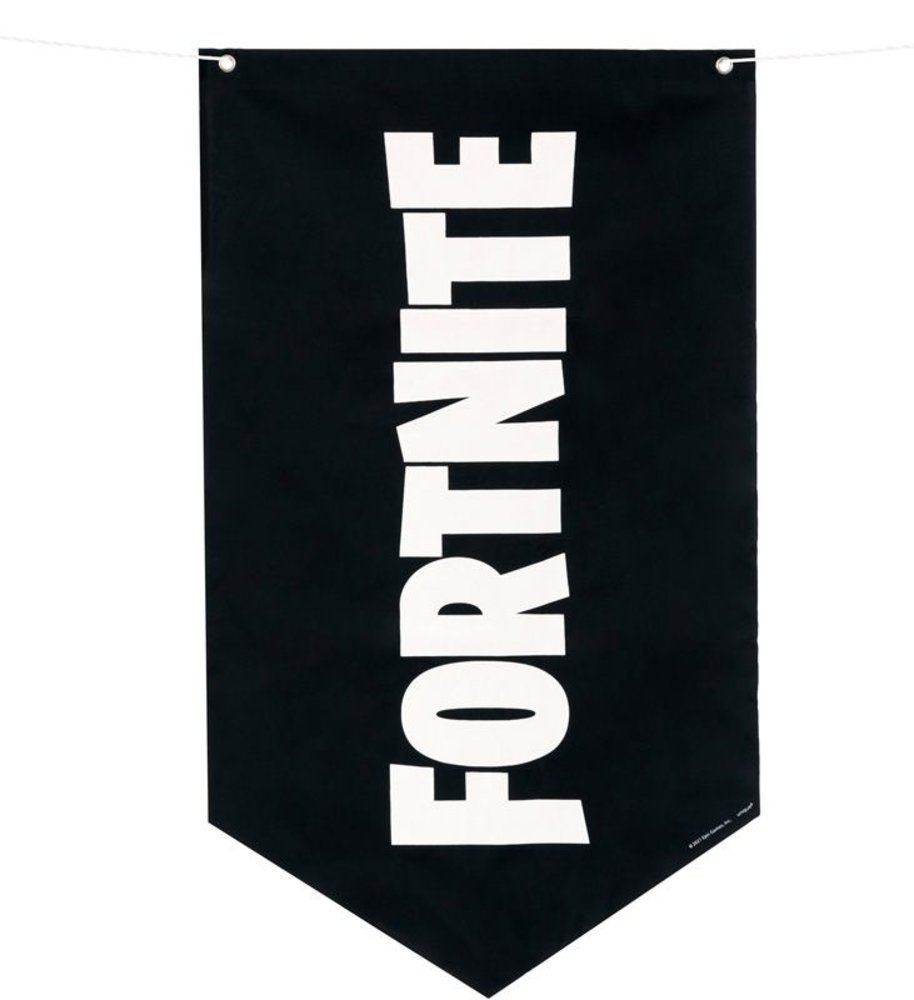 Unique Party Fortnite-Flaggenbanner 30 x 52 cm | pro Stück
