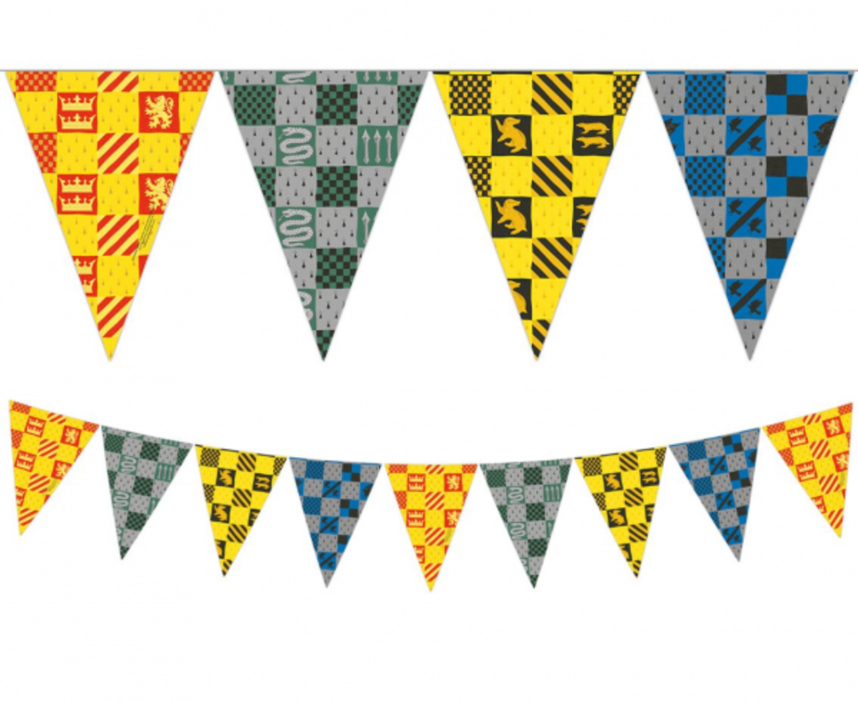 Procos Party Guirlande de fanions Harry Potter Poudlard 230 cm | à l'unité