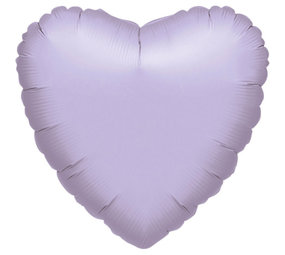 Amscan Heliumballon Herz, lila Metallic | 40 cm