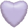 Amscan Ballon gonflable à l'hélium en forme de cœur, lilas métallisé | 40 cm Amscan Ballon gonflable à l'hélium en forme de cœur, lilas métallisé | 40 cm