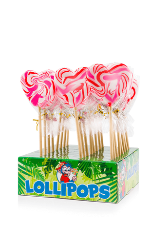 Felko Herzförmiger Lutscher, 50 g | pro Stück