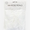 WeFiesta Pétales de roses blanches de luxe | 144 pièces WeFiesta Pétales de roses blanches de luxe | 144 pièces