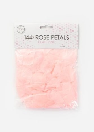 WeFiesta Luxury light pink rose petals | 144 pieces