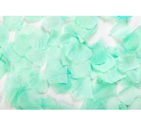 WeFiesta Luxury mint green rose petals | 144 pieces