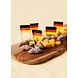 WeFiesta Spieße mit deutscher Flagge | 50 Stück