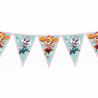 Procos Party Paw Patrol Skye und Everest Flaggengirlande, 2,3 Meter | pro Stück