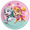 Procos Party Paw Patrol Skye en Everest Borden 23cm | 8 stuks Procos Party Paw Patrol Skye en Everest Borden 23cm | 8 stuks