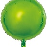 WeFiesta Ballon rond vert citron métallisé gonflé à l'hélium | 43 cm