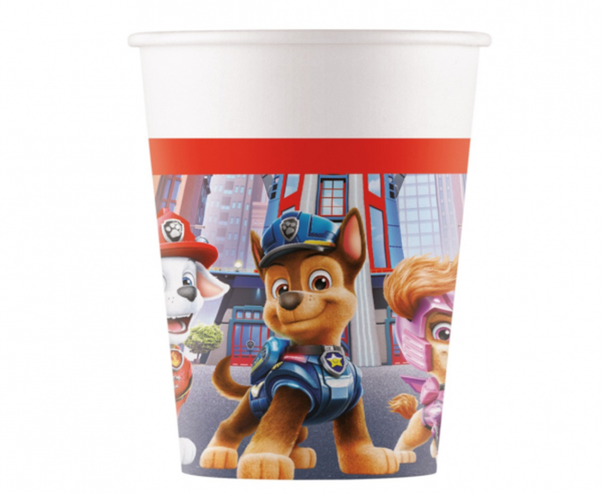 Procos Party Paw Patrol – Der Film Becher 200 ml | 8 Stück