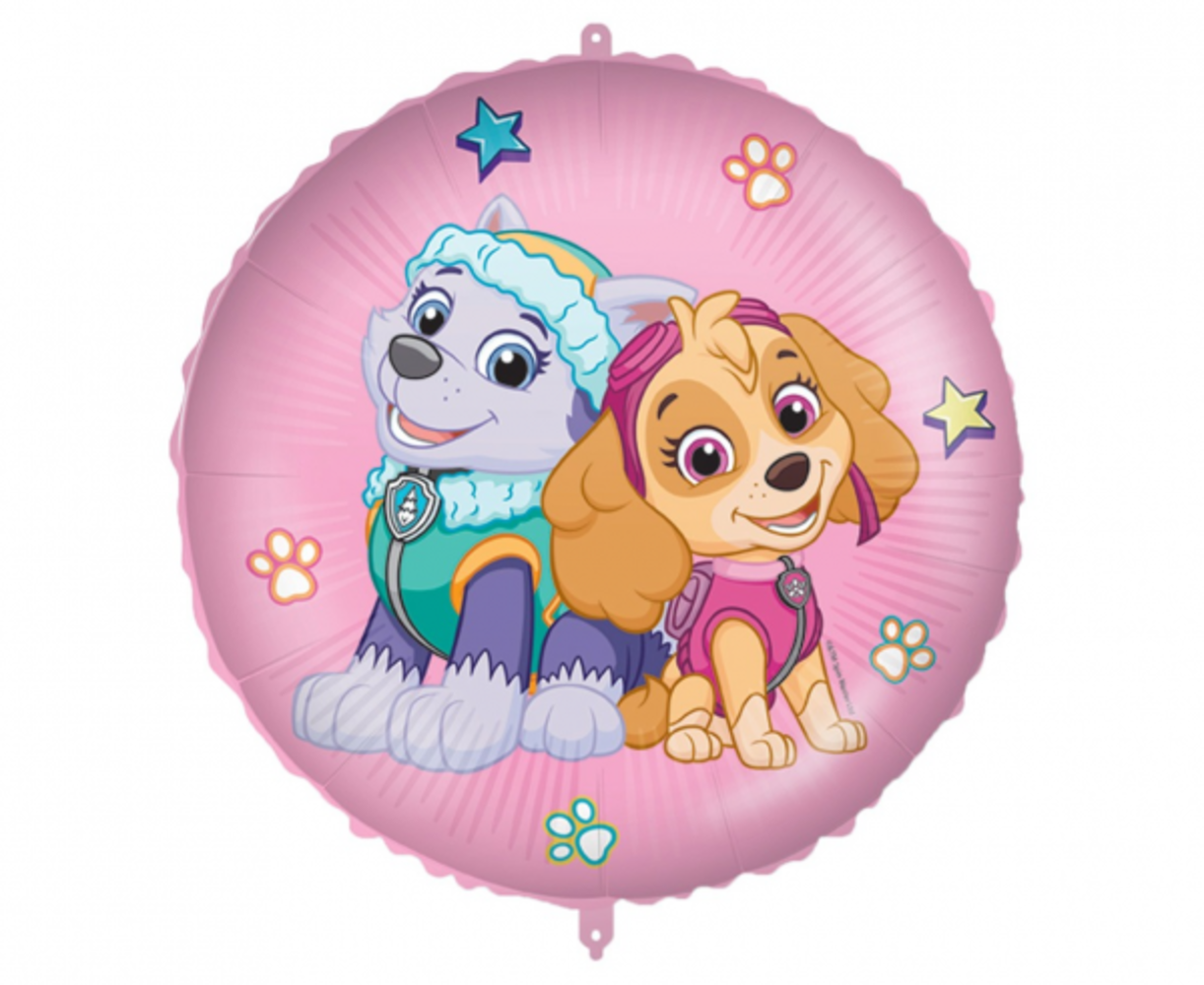 Procos Party Paw Patrol Skye and Everest Foil Balloon 45cm | per piece