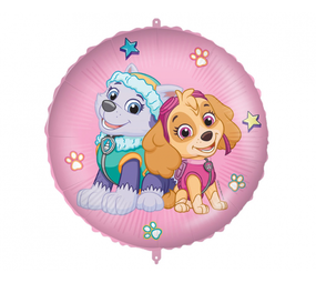 Procos Party Paw Patrol Skye en Everest Folie Ballon 45cm | per stuk Procos Party Paw Patrol Skye en Everest Folie Ballon 45cm | per stuk