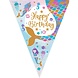 Oaktree Mermaid Letter Garland Happy Birthday 390cm | per piece