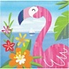 Creative Converting Serviettes Flamingo 24x24cm | 16 pièces