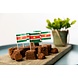 WeFiesta Brochettes aux couleurs du drapeau surinamais | Suriname | 50 pièces