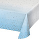 Creative Converting Tafelkleed blauw en zilver papier | 137x259cm Creative Converting Tafelkleed blauw en zilver papier | 137x259cm