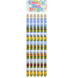 Henbrandt Dino Pencils with Eraser 19cm | 6 pieces