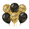 Paper Dreams Ballons élégants « Joyeux anniversaire » 30 cm | 6 pièces Paper Dreams Ballons élégants « Joyeux anniversaire » 30 cm | 6 pièces