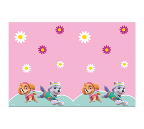 Procos Party Paw Patrol Skye and Everest Tablecloth 120x180cm | per piece