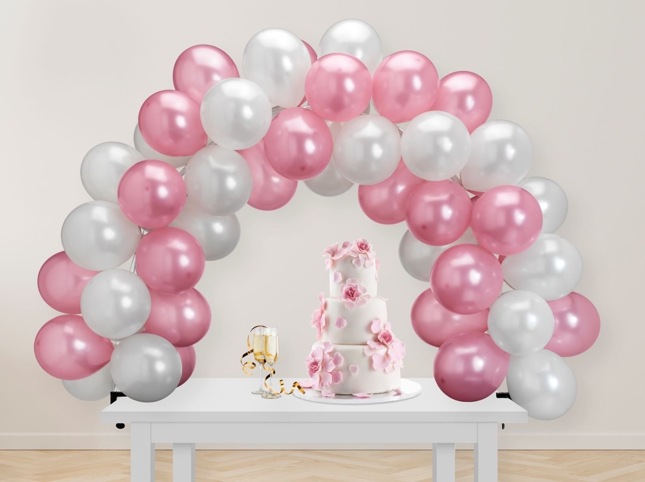 WeFiesta Arche de ballons de table à faire soi-même
