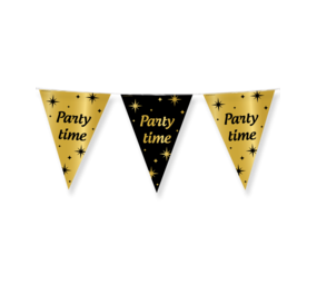 Paper Dreams Vlaggenlijn Slinger Party Time Classy | 10 meter Paper Dreams Vlaggenlijn Slinger Party Time Classy | 10 meter