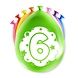 Paper Dreams 6 Years Party Balloons 30cm | 8 pieces