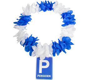 Folat Retirement Parking Sign Hawaii Wreath | per piece