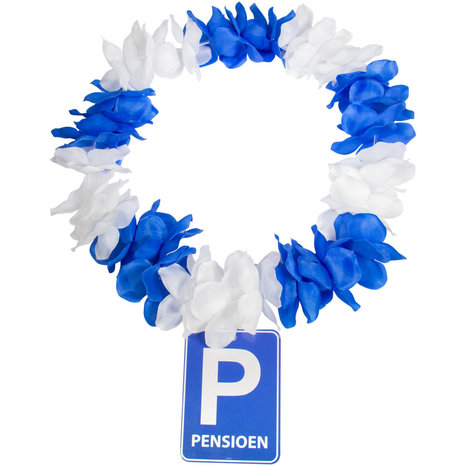 Folat Retirement Parking Sign Hawaii Wreath | per piece