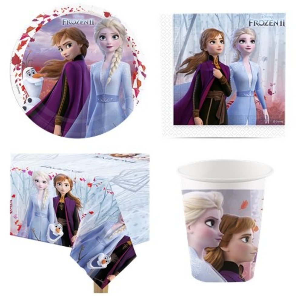 Tuf-Tuf Service de table La Reine des Neiges 2 | 8 personnes