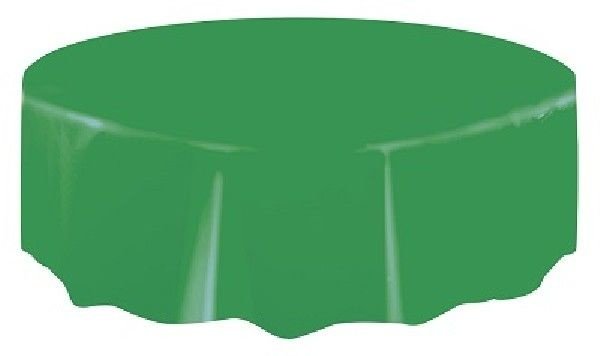 Unique Party Green Round Tablecloth 213cm | per piece