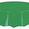 Unique Party Green Round Tablecloth 213cm | per piece Unique Party Green Round Tablecloth 213cm | per piece