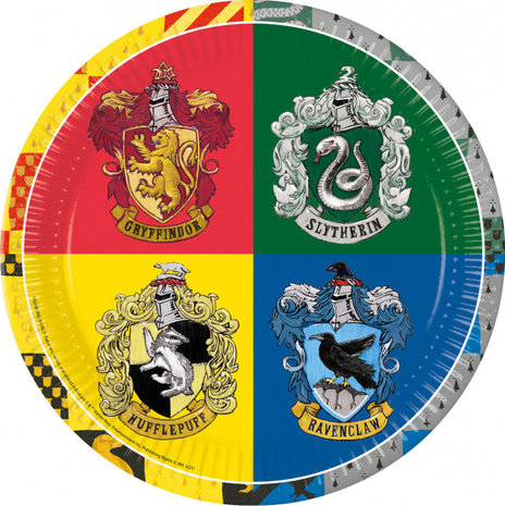 Unique Party Assiettes Harry Potter 23 cm | 8 pièces