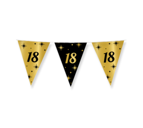 Paper Dreams Flag Garland 18 years Classy | 10 meters