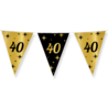 Paper Dreams Flag Garland 40 Years Classy | 10 meters