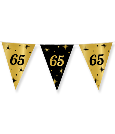 Paper Dreams Flag Garland 65 Years Classy | 10 meters