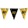 Paper Dreams Flag Garland 80 Years Classy | 10 meters