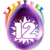 Paper Dreams Ballonnen 12 jaar Party 30cm | 8 stuks