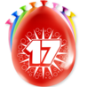 Paper Dreams Ballonnen 17 jaar Party 30cm | 8 stuks