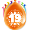 Paper Dreams Ballonnen 19 jaar Party 30cm | 8 stuks