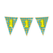 Paper Dreams Guirlande de fanions pour fête du 1er anniversaire, 10 m | à l'unité