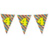 Paper Dreams Guirlande de fanions pour fête d'anniversaire de 4 ans, 10 m | à l'unité
