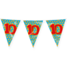 Paper Dreams Vlaggenlijn Slinger 10 jaar Party 10 mtr | per stuk Paper Dreams Vlaggenlijn Slinger 10 jaar Party 10 mtr | per stuk